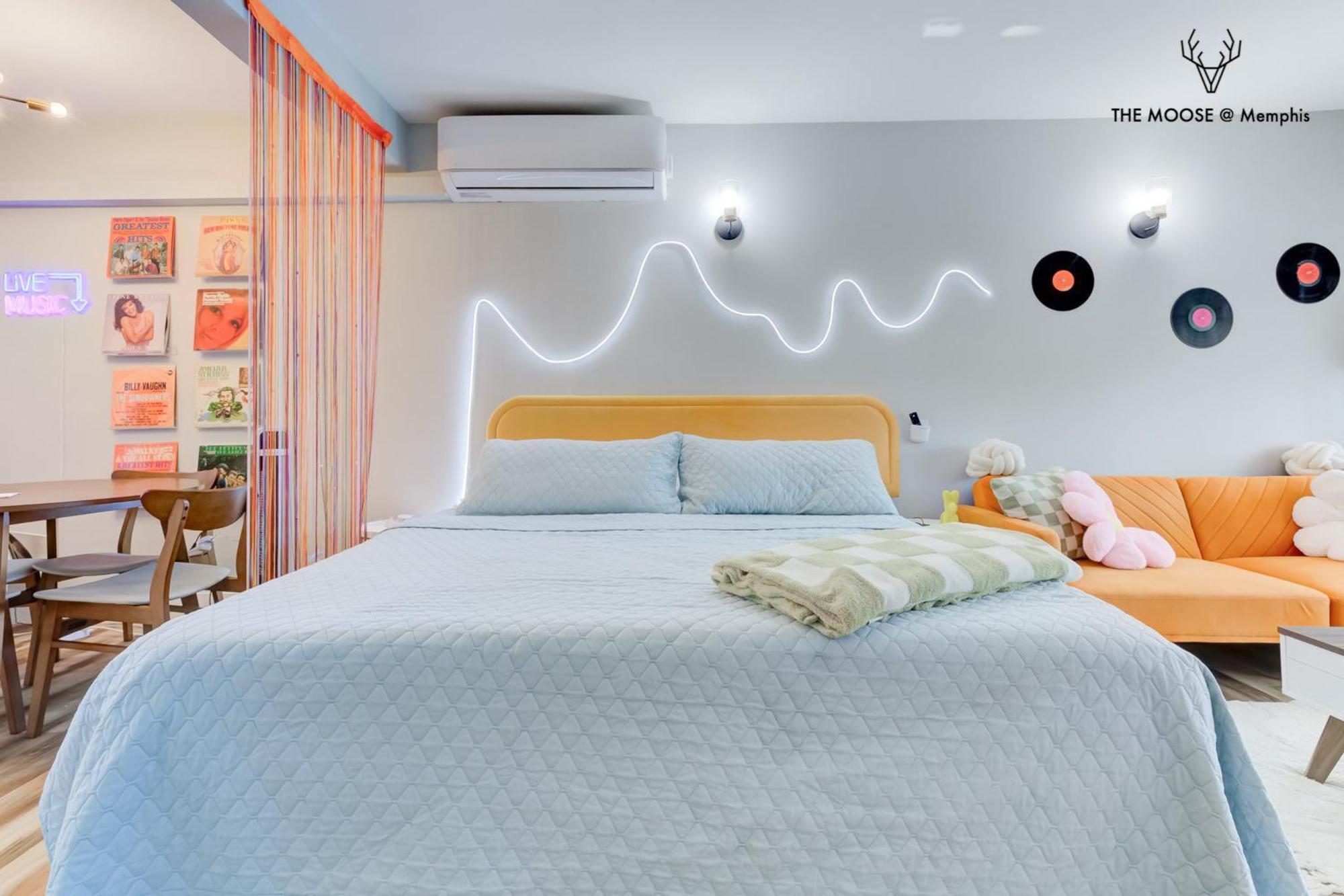 The Moose #10 - Stylish Loft With King Bed, Free Parking & Wi-Fi Apartment Memphis Bagian luar foto